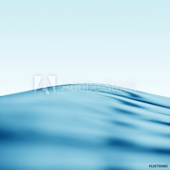 Picture of Blue sea water wave